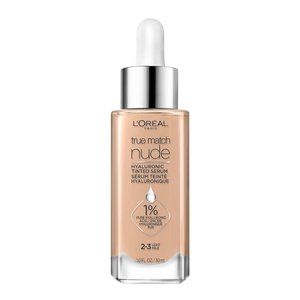 Medium Nude Hyaluronic Tinted Serum Foundation with 1% Hyaluronic acid